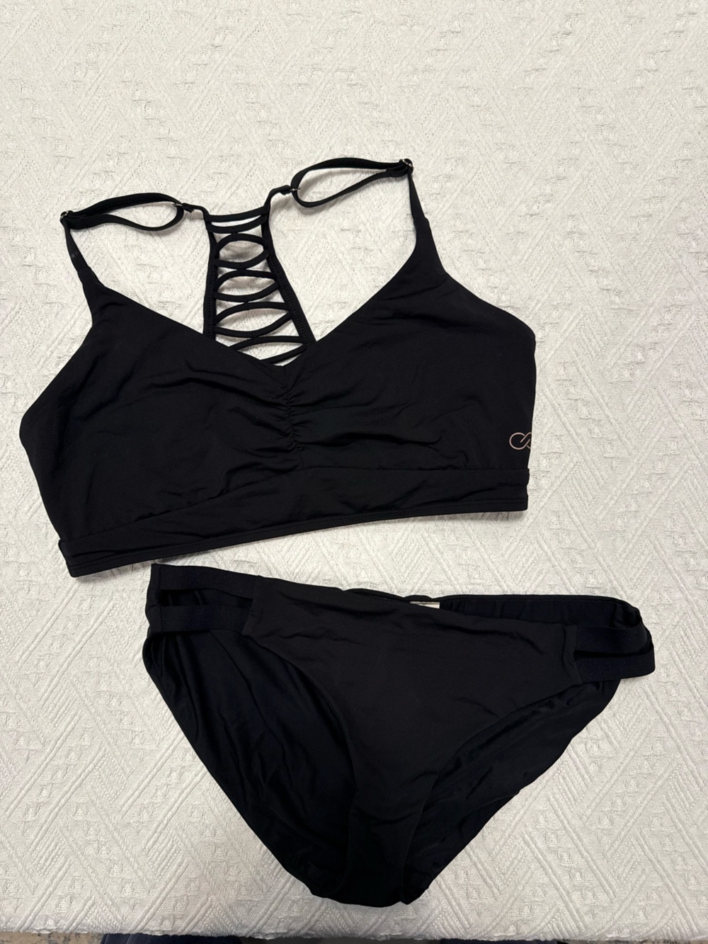 Alia Black Bikini Bottoms